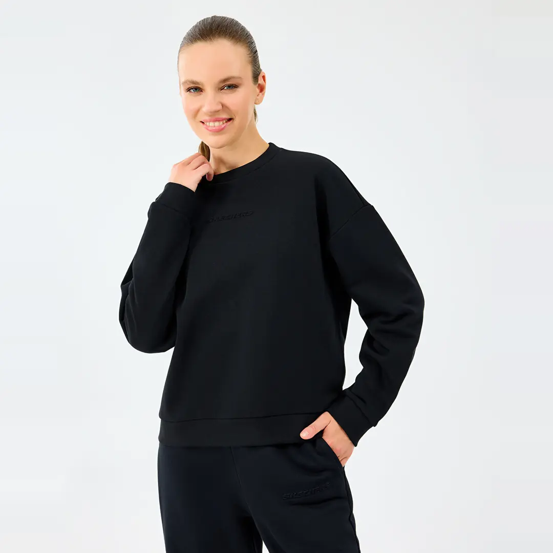 Skechers Essential Crewneck Kadın Sweatshirt