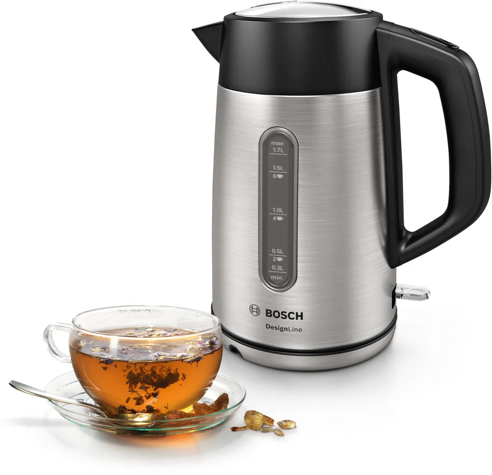 Bosch Su Isıtıcısı DesignLine 1,7 l Paslanmaz Çelik