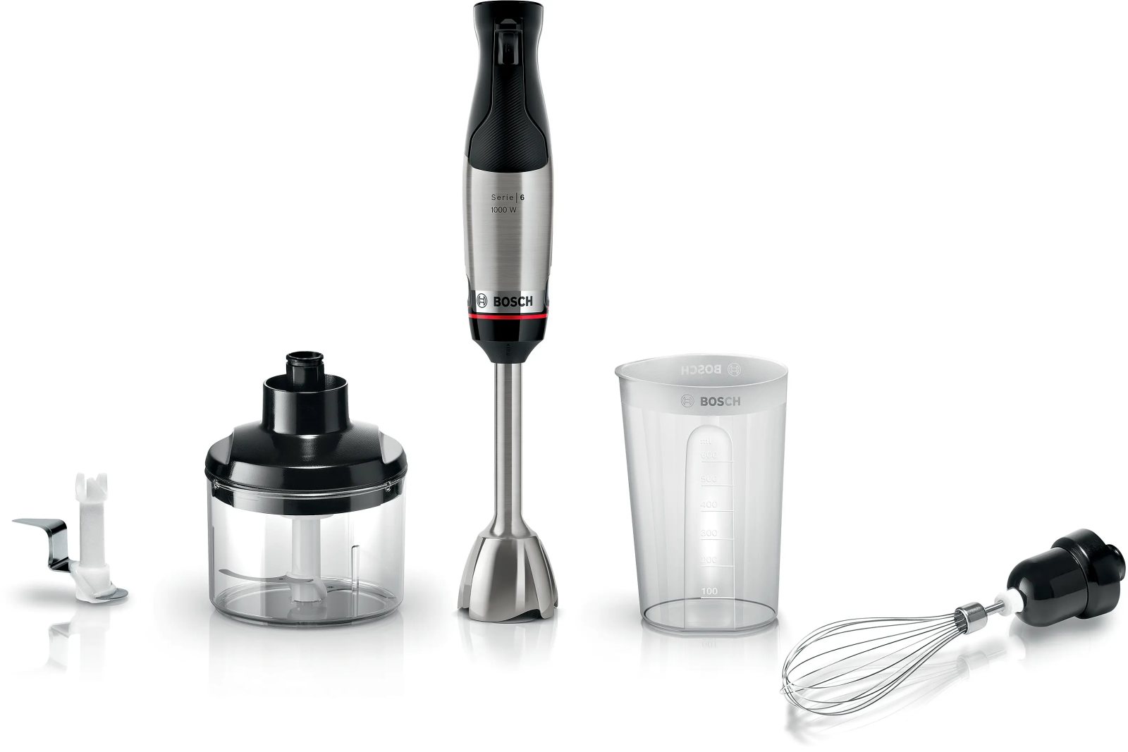 Serie 6 El Blenderi ErgoMaster 1000 W Paslanmaz Çelik
