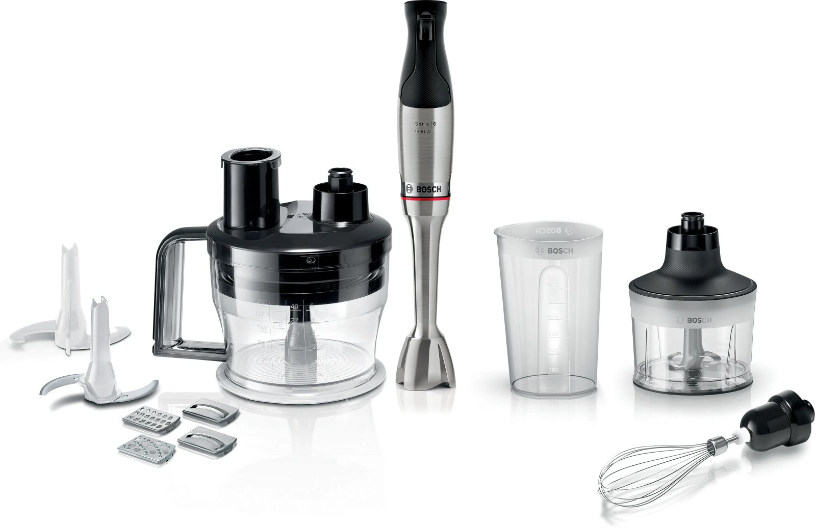 Serie 6 El Blenderi ErgoMaster 1200 W Paslanmaz Çelik