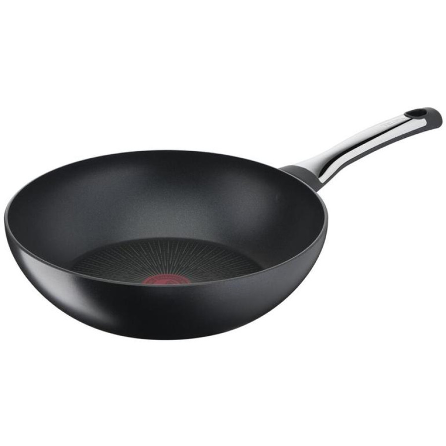 TEFAL 2100118359 Tit 6X Excellence 28 cm Titanyum Wok Tava