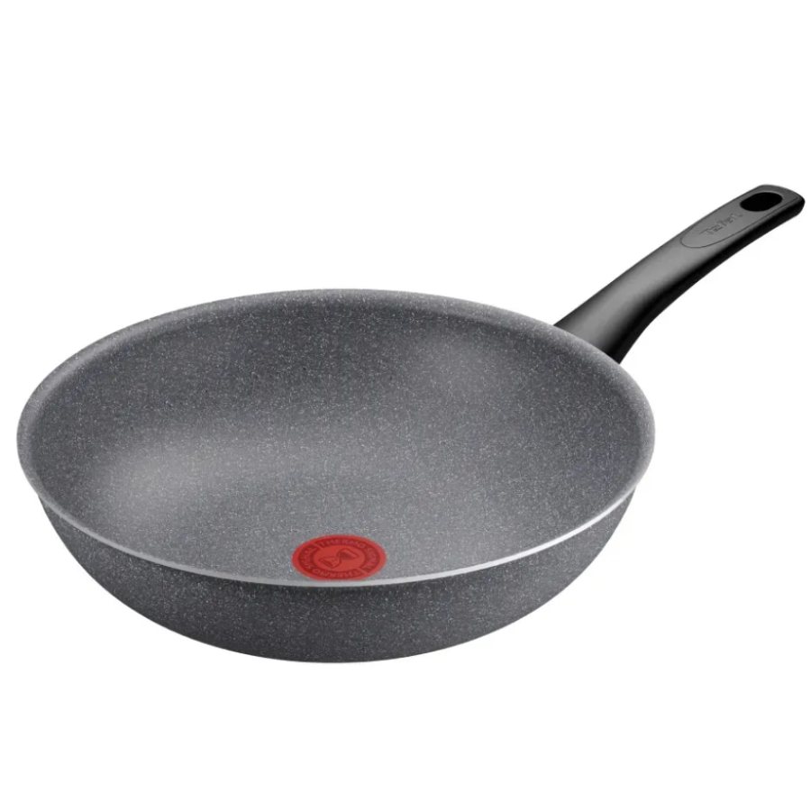 TEFAL Granit Hard Stone 2100133934 28 cm Dif Tabanlı Wok Tava