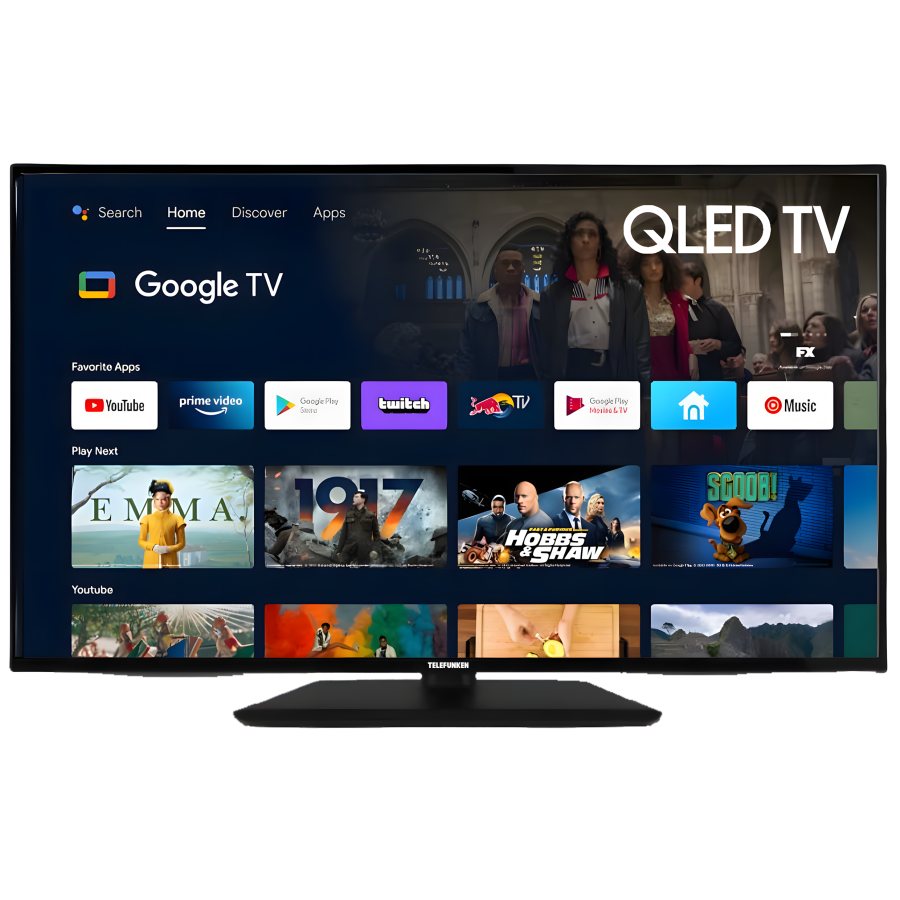 TELEFUNKEN QU75G900TF 75 inç 189 Ekran Uydu Alıcılı Smart QLED Google TV
