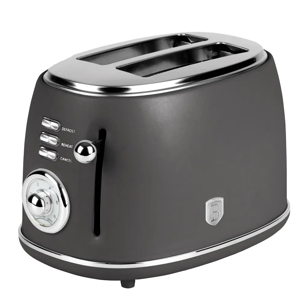 Şık Mat Antrasit Tost Makinesi – BH/9643