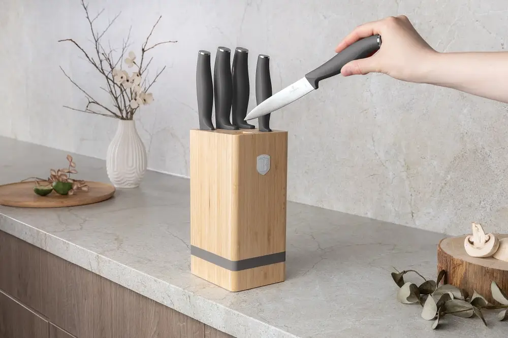 6 Parça Bıçak Seti BAMBOO Standlı – BH/2968