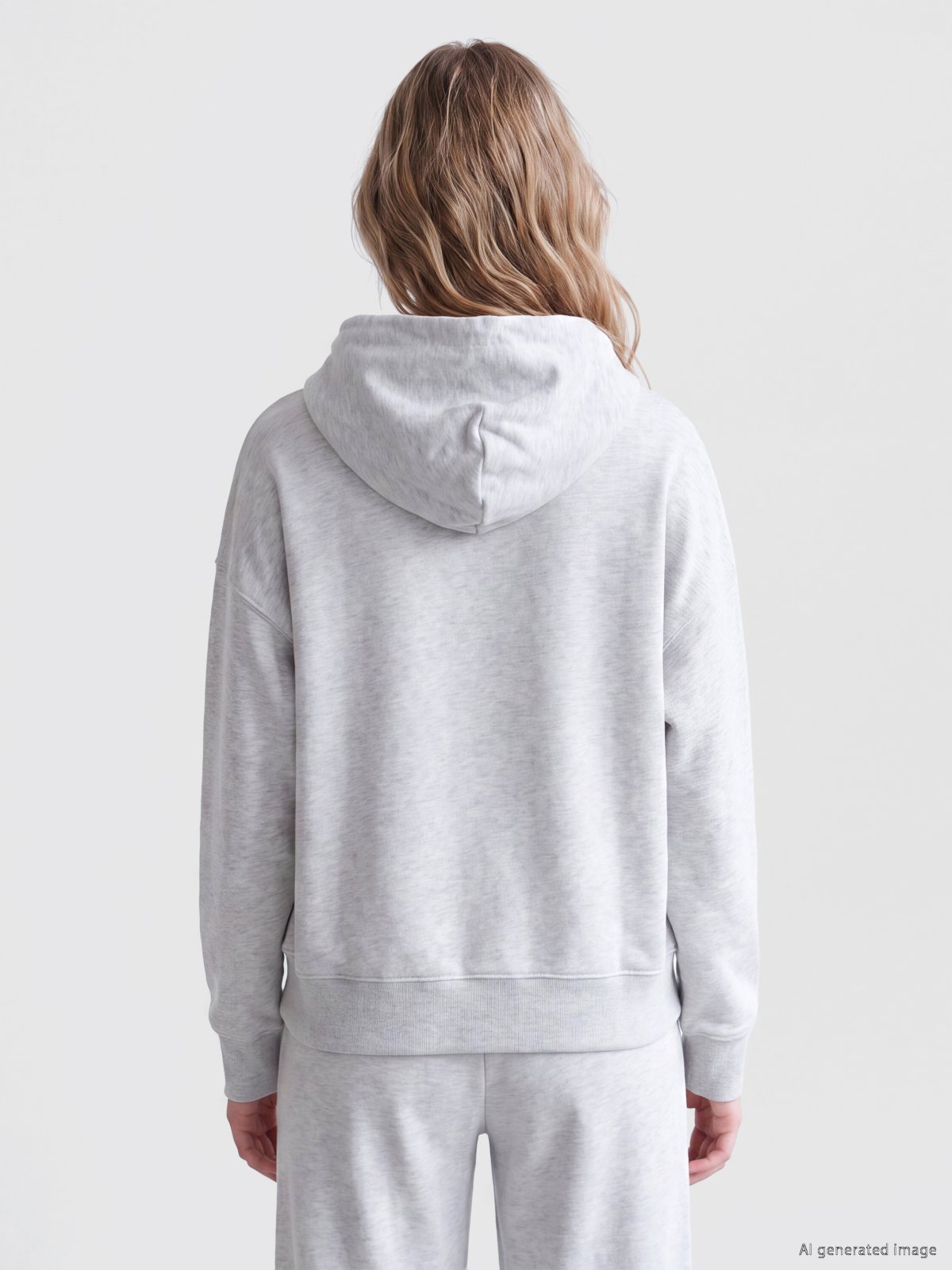 Fermuarlı Sweatshirt GRİ MELANJ