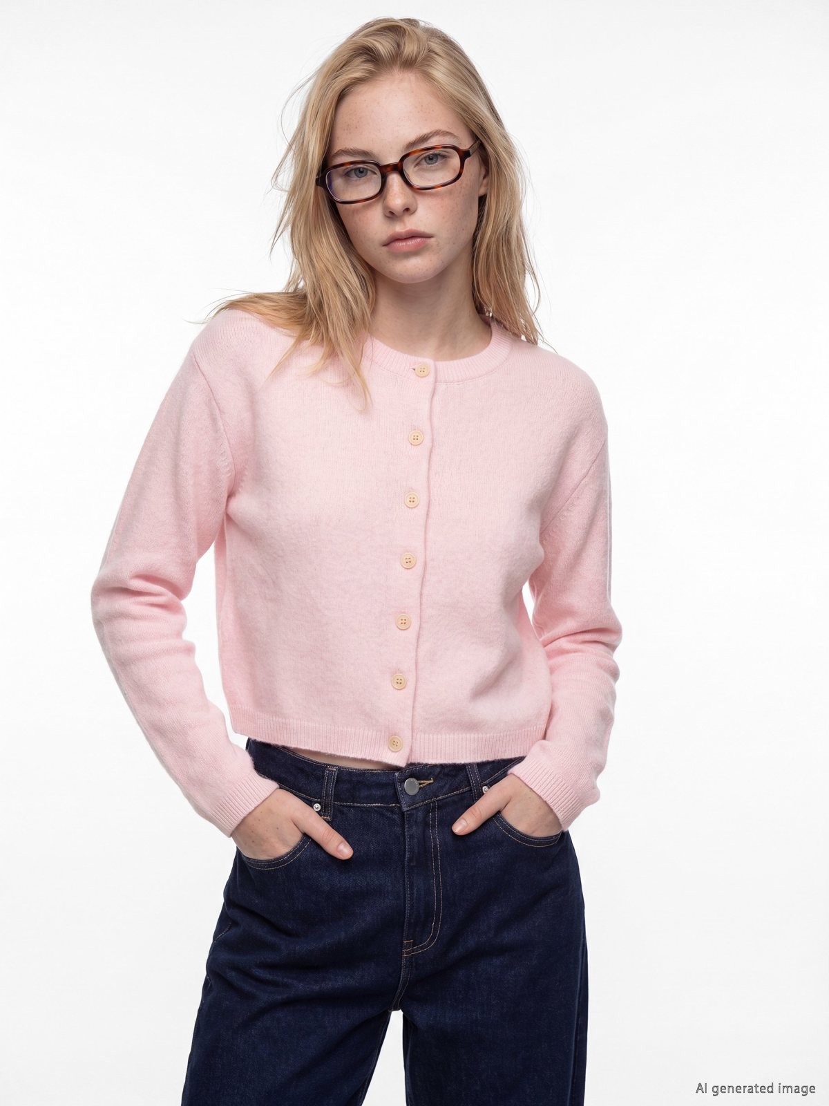 Hırka Açık Pembe