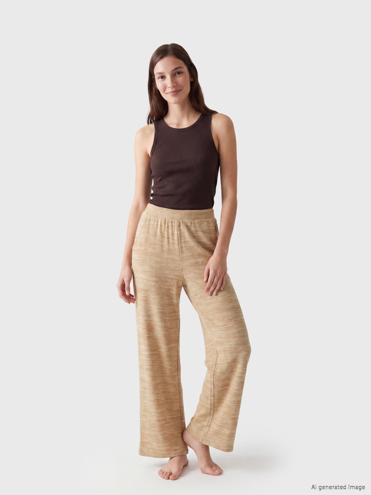 Pijama Alt AÇIK KAHVERENGİ