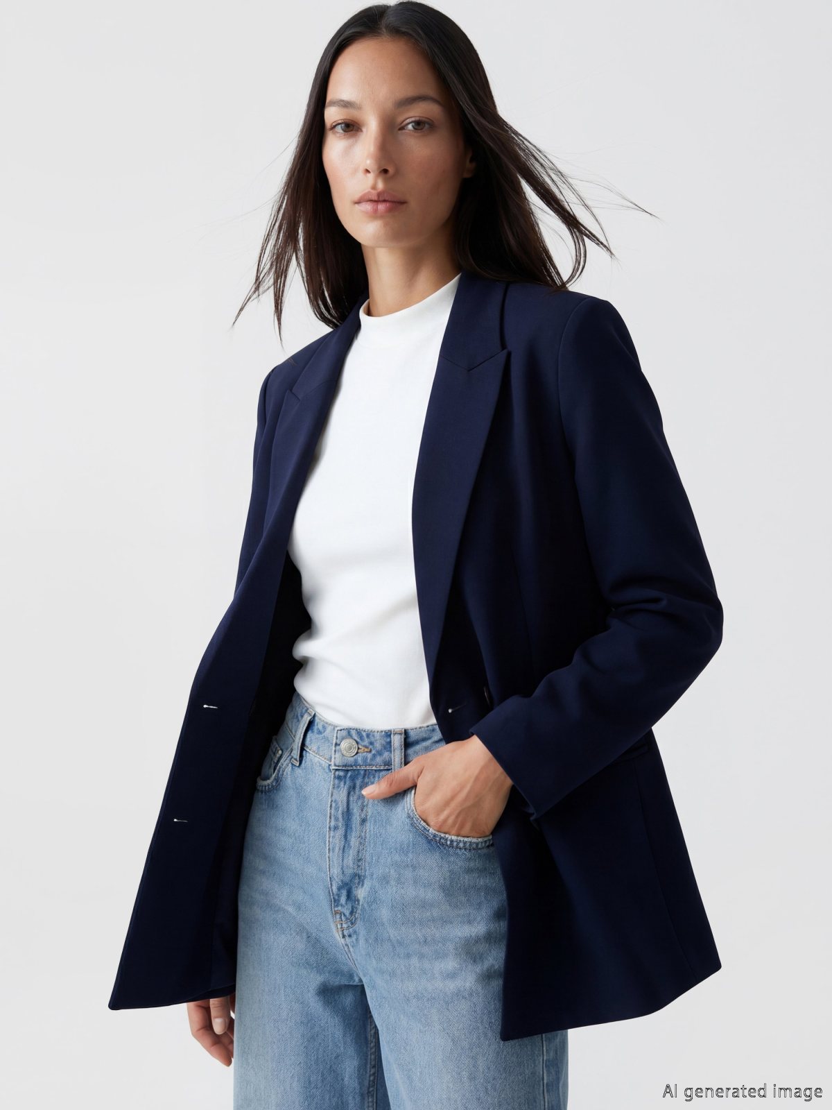 Blazer Ceket LACİVERT