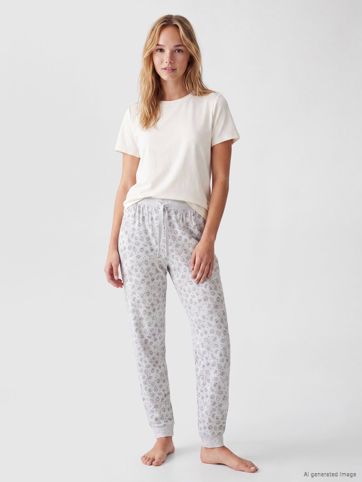 Pijama Alt GRİ MELANJ
