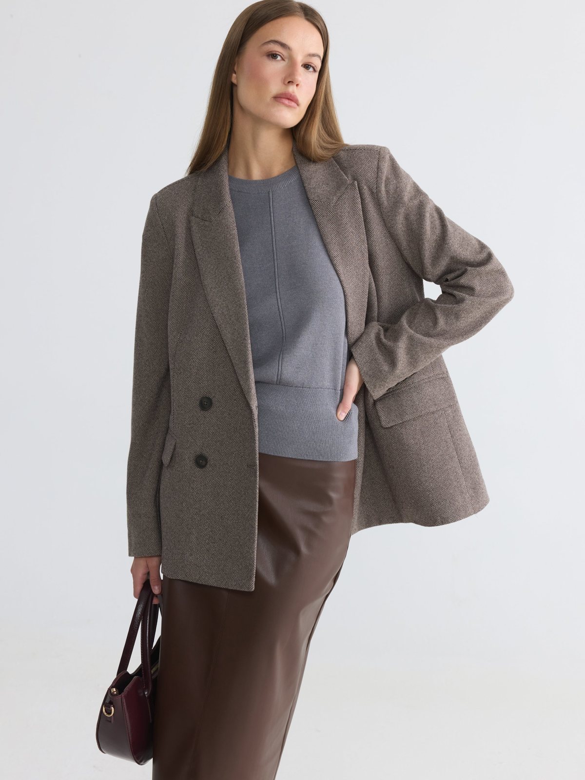 Blazer Ceket BEJ JAKARLI