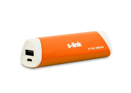 S-link IP-745 2600mAh Samsung Bataryalı Taşınabilir Pil Şarj Cihazı