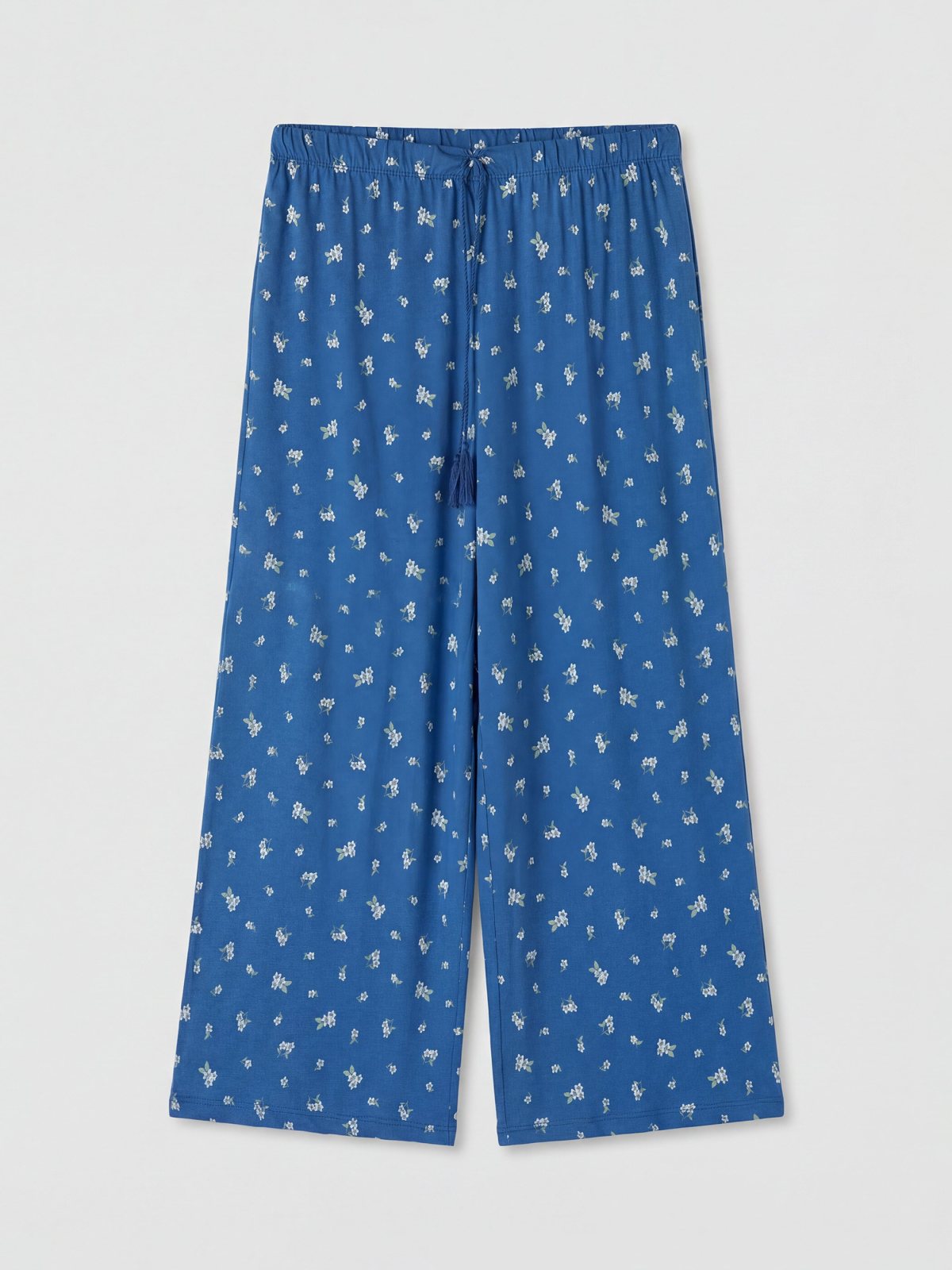 Pijama Alt Lacivert Baskılı