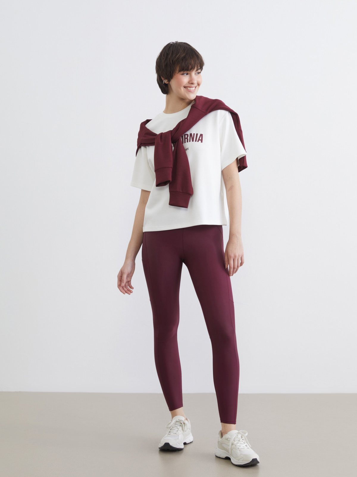 LC Waikiki S6BF39Z8 Women’s Leggings, Mürdüm