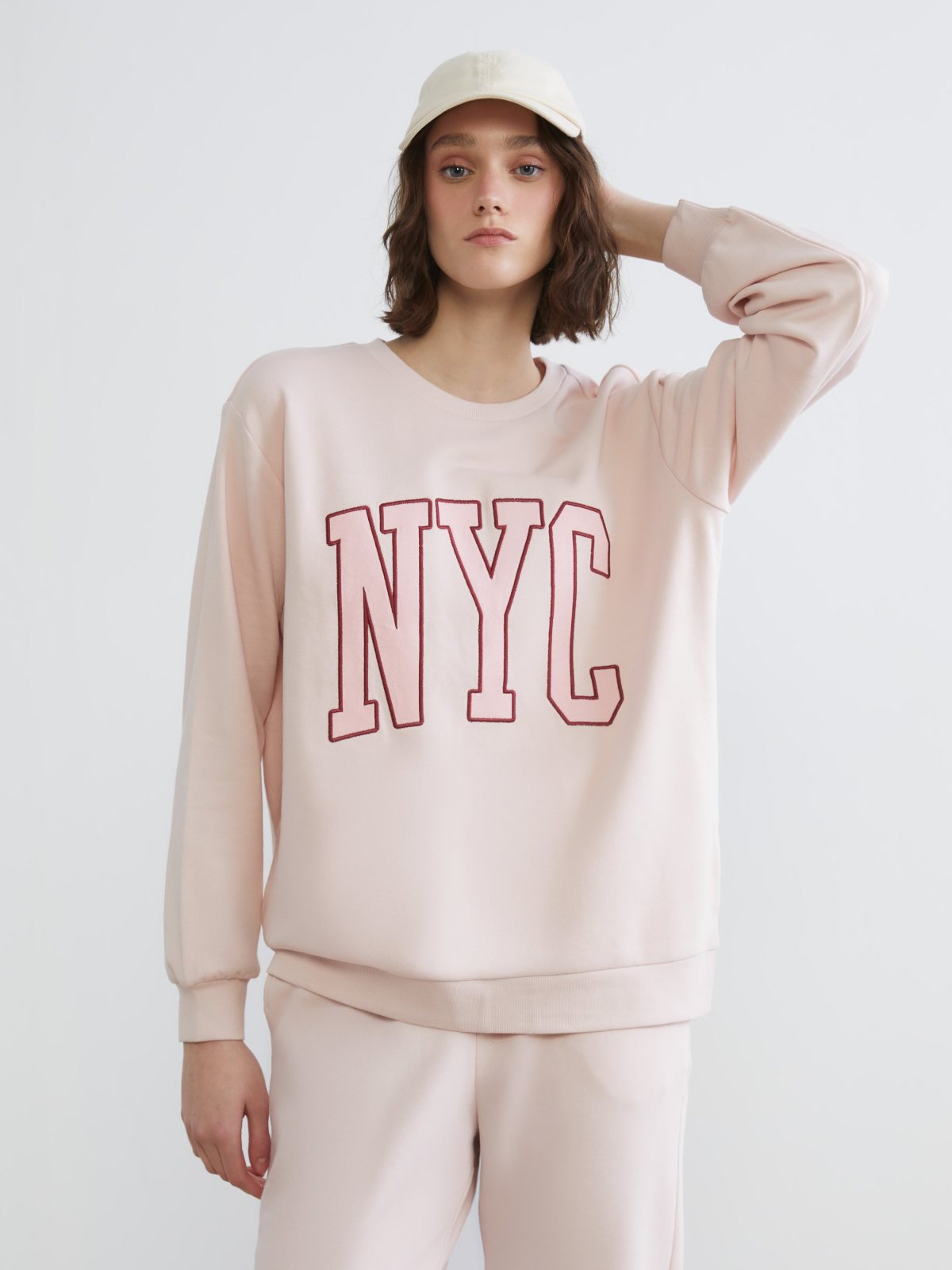 Sweatshirt AÇIK PEMBE