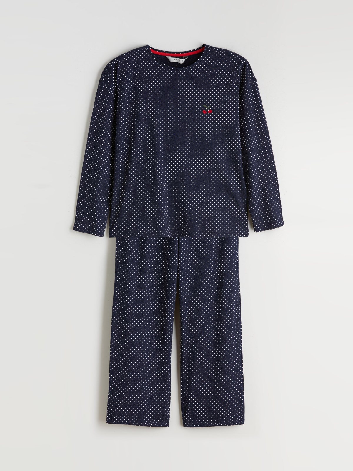 Pijama Takım LACİVERT BASKILI