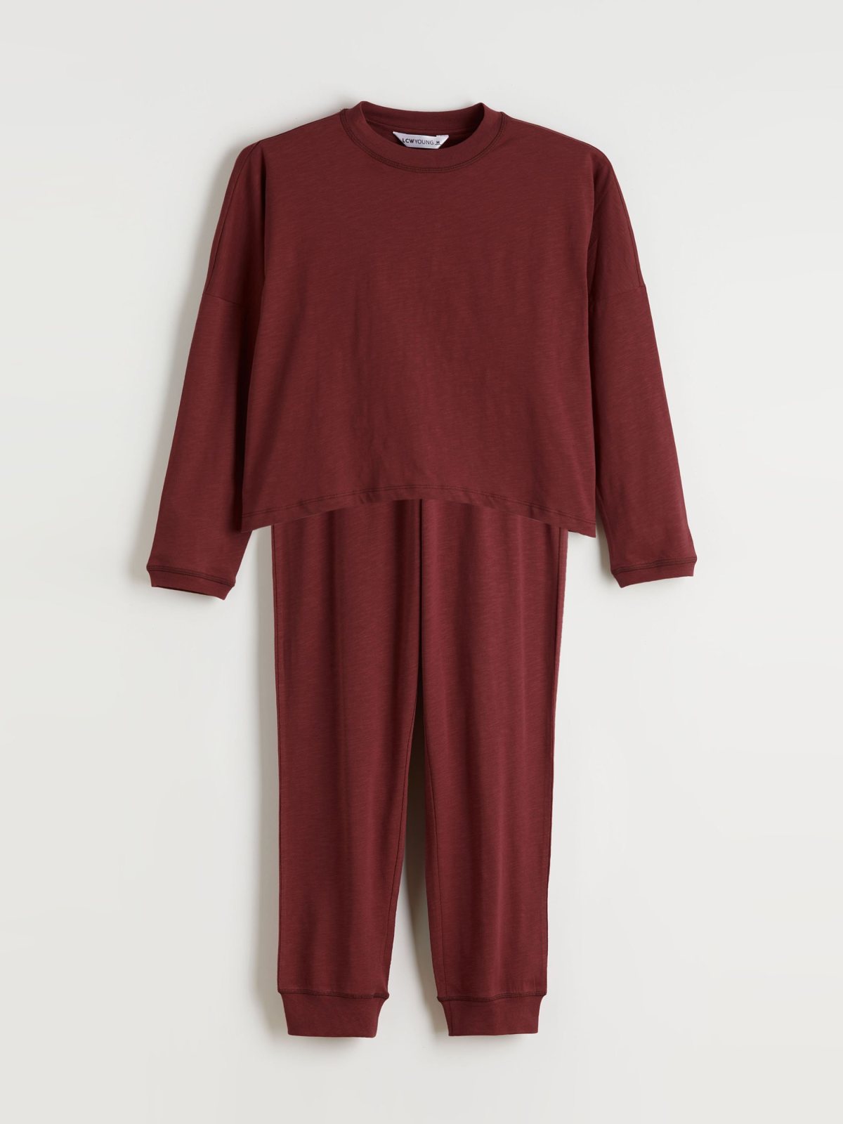 Pijama Takım AÇIK BORDO