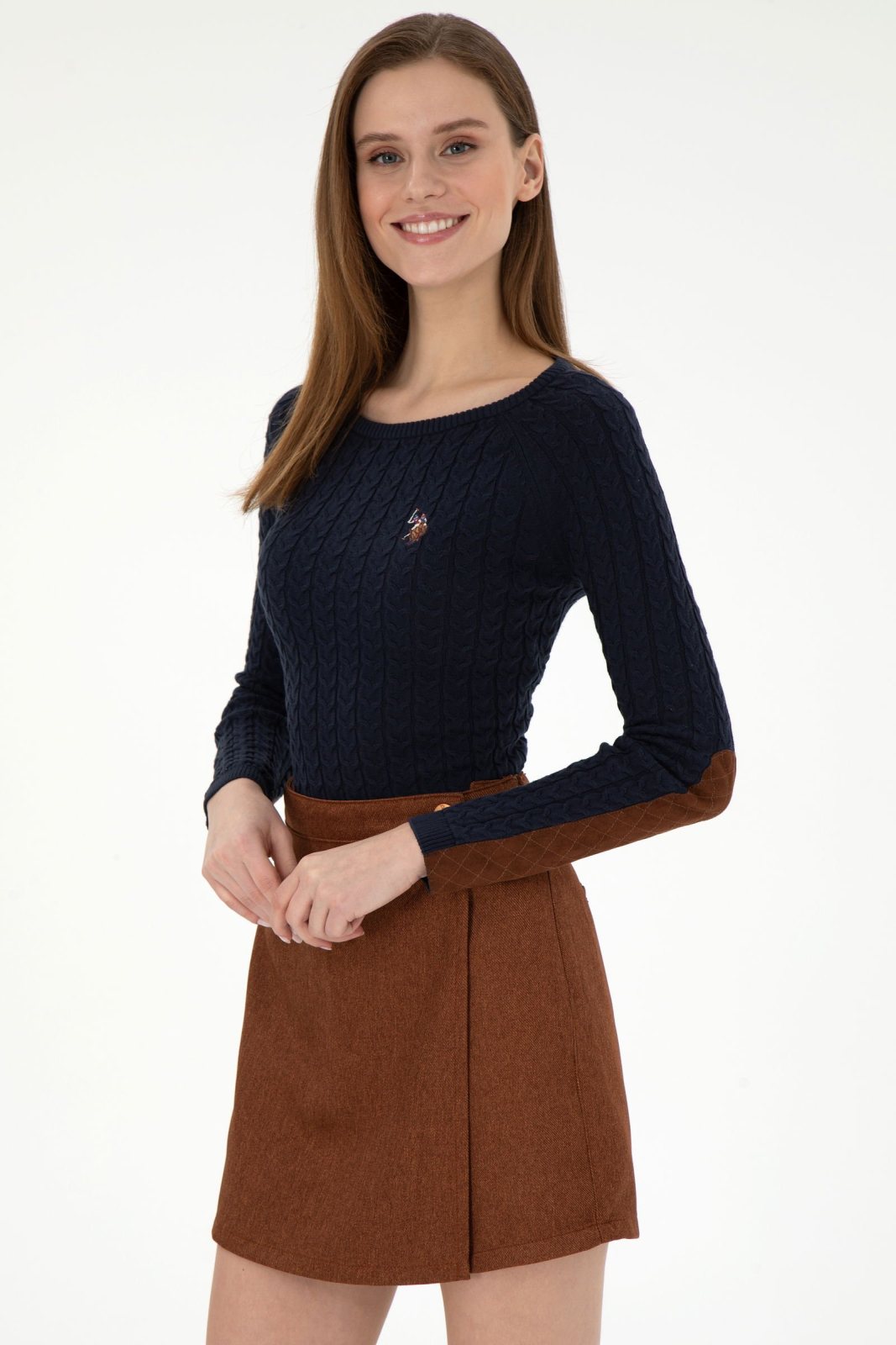 U.S. Polo Assn. Kadın Triko Kazak