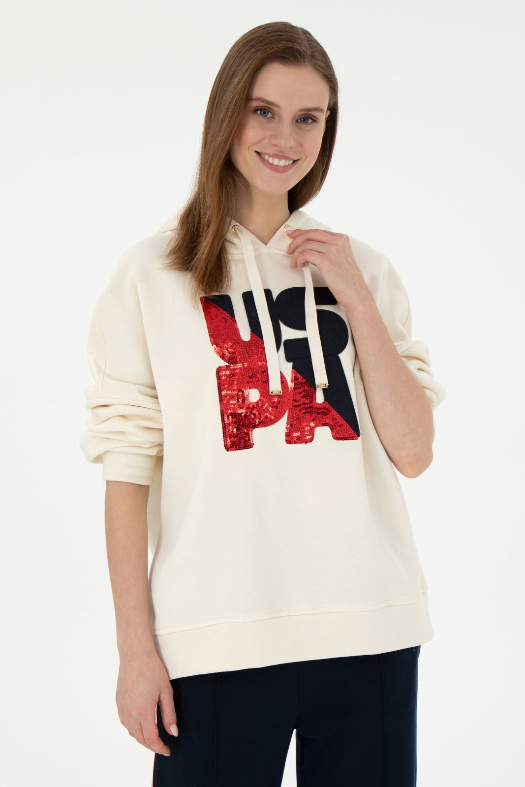 U.S. Polo Assn. Kadın Sweatshirt