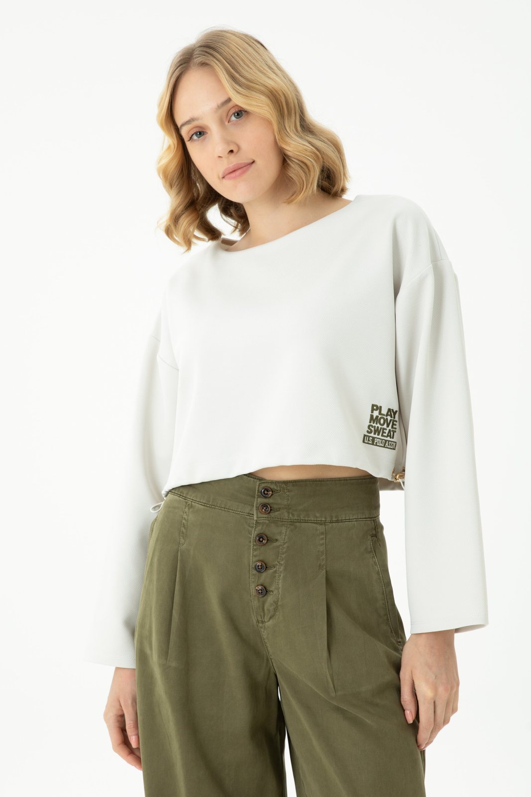 U.S. Polo Assn. Kadın Sweatshirt