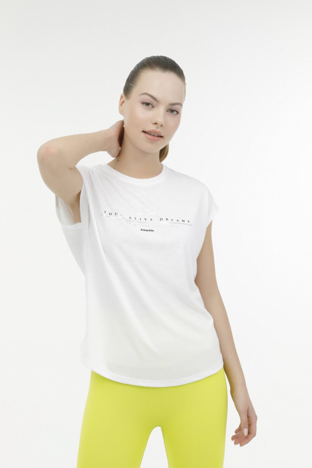 Kinetix Kadın Kısa Kol T-Shirt