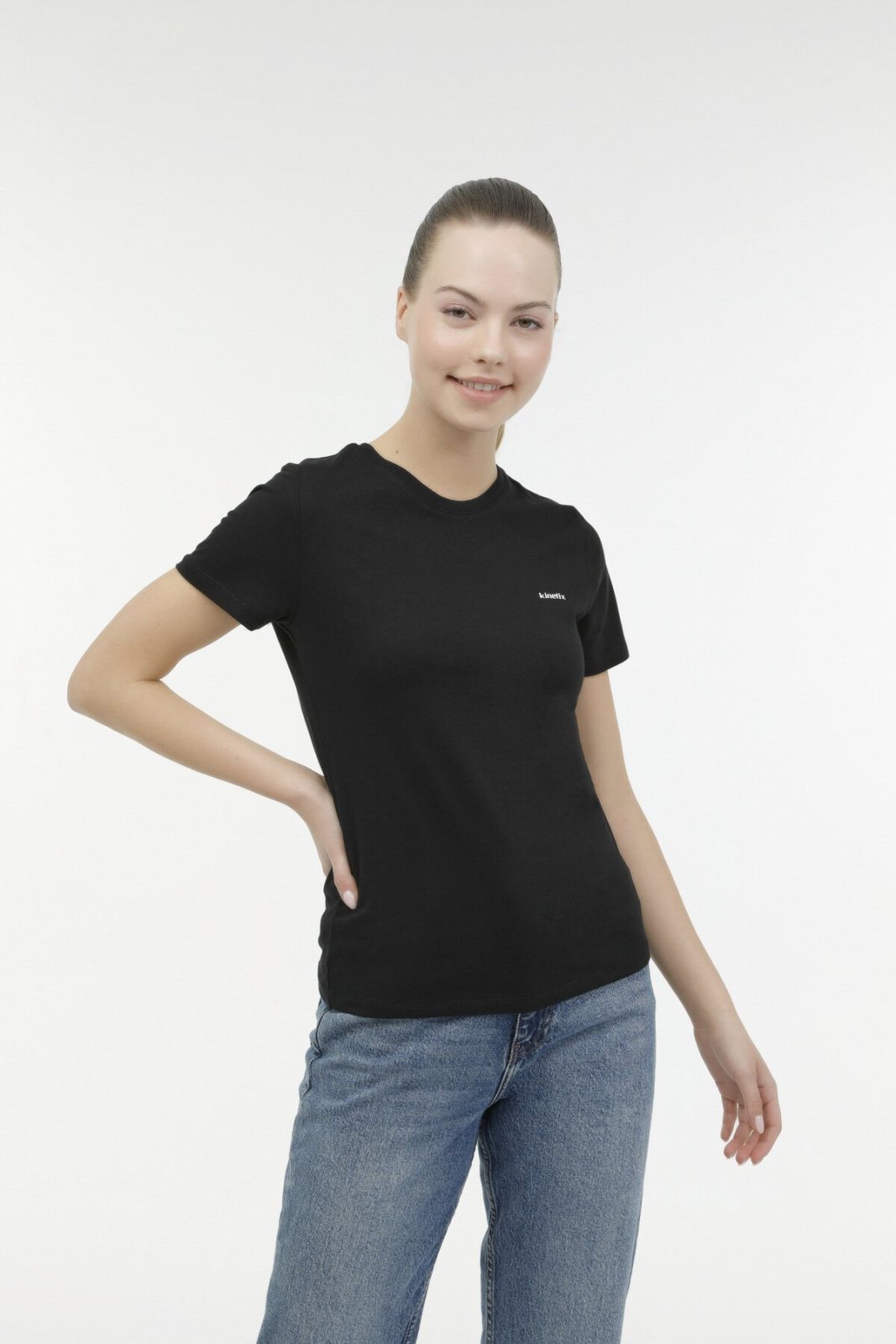 Kinetix Kadın Kısa Kol T-Shirt