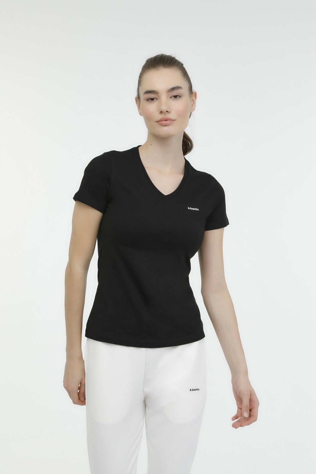Kinetix Kadın Kısa Kol T-Shirt