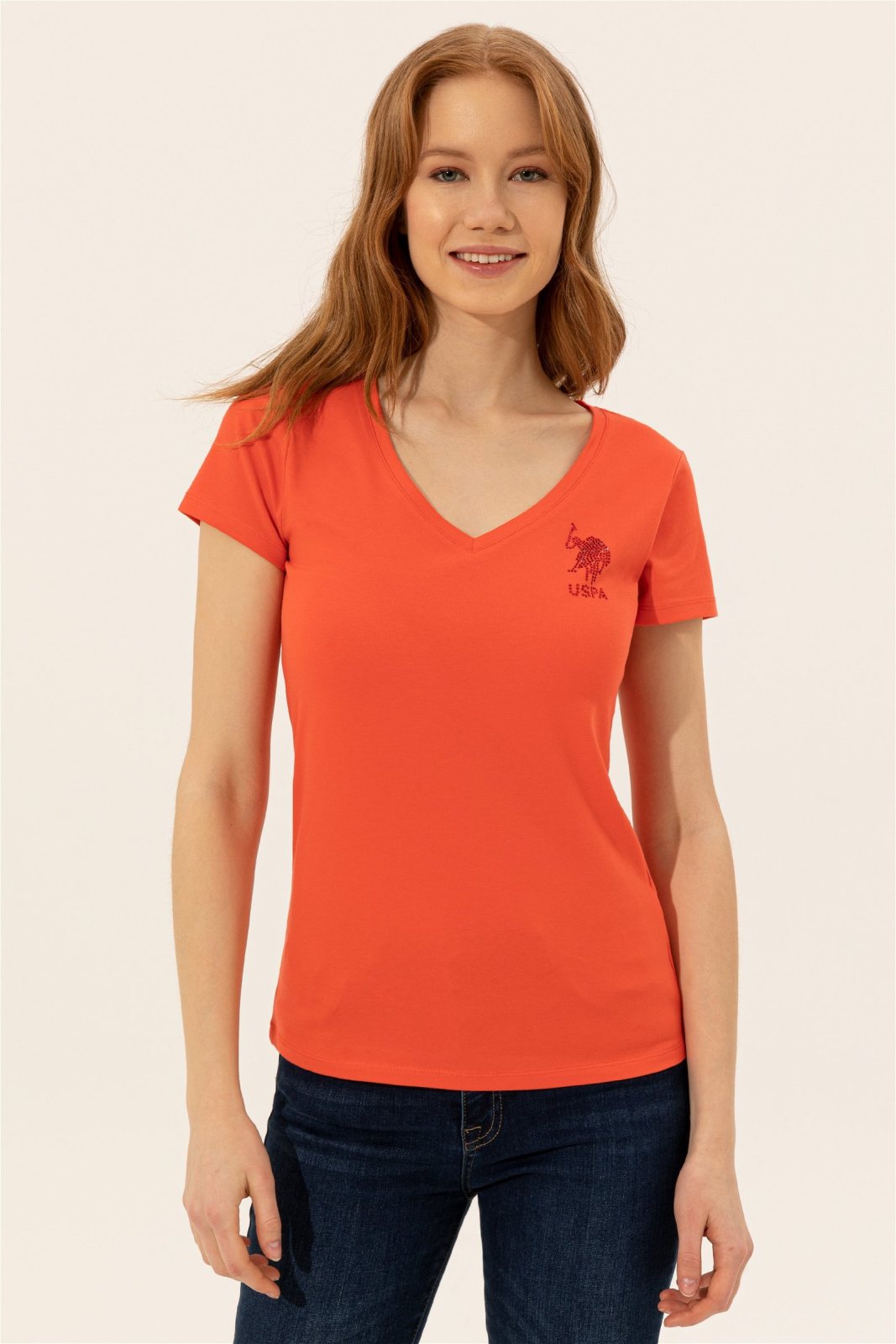 U.S. Polo Assn. 1378087 Women’s Basic T-Shirt