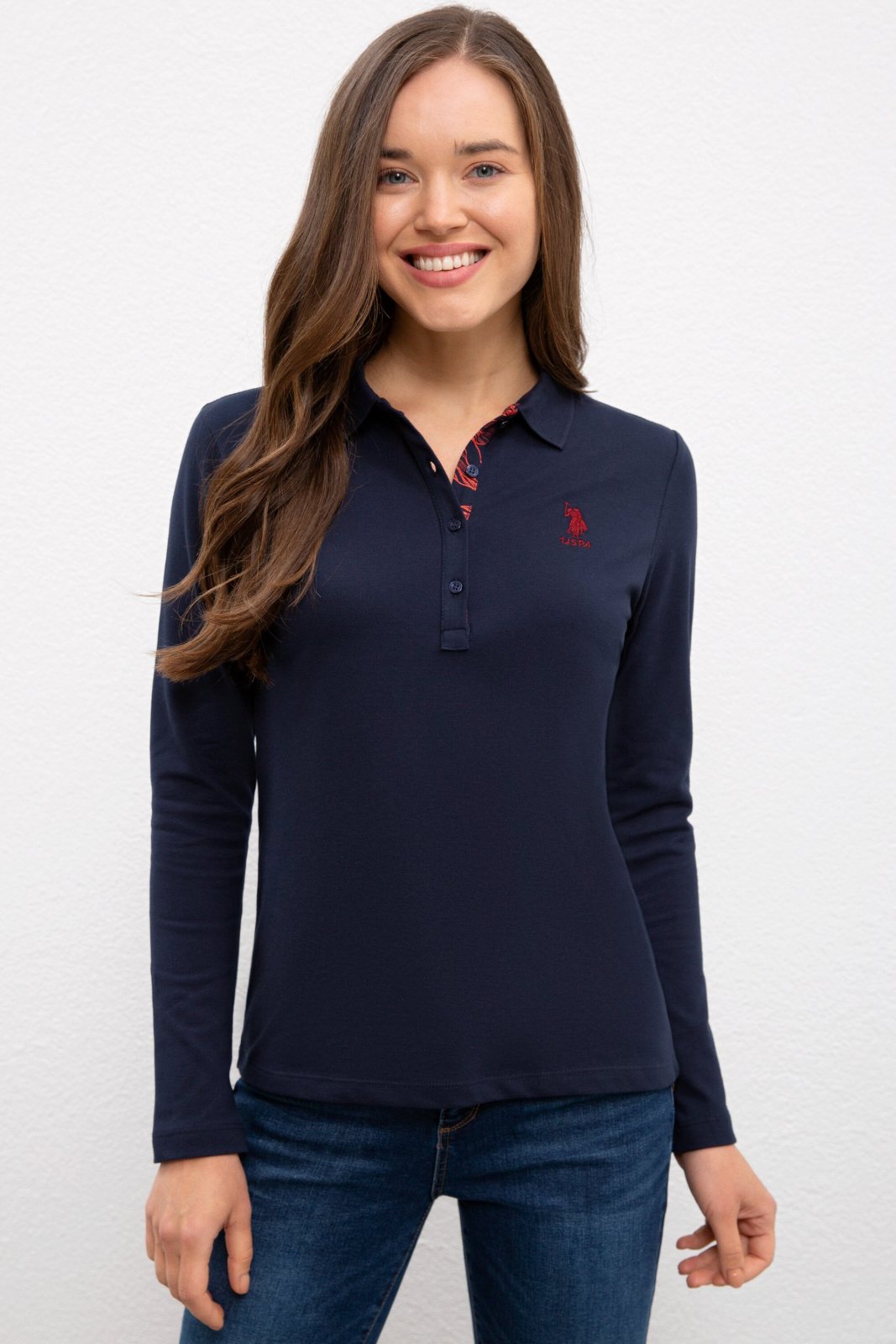 U.S. Polo Assn. Kadın Basic Sweatshirt