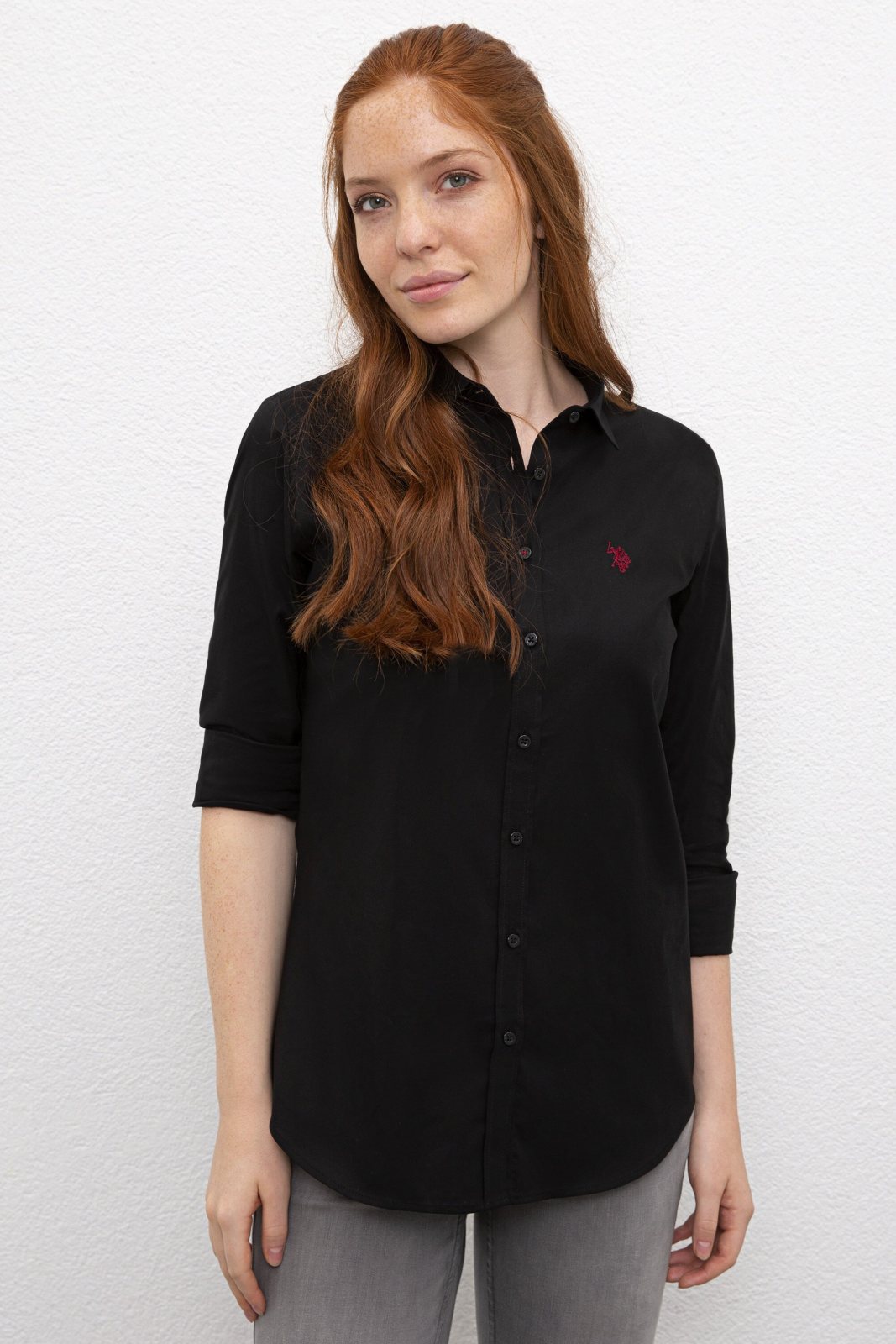U.S. Polo Assn. Kadın Uzunkol Gömlek