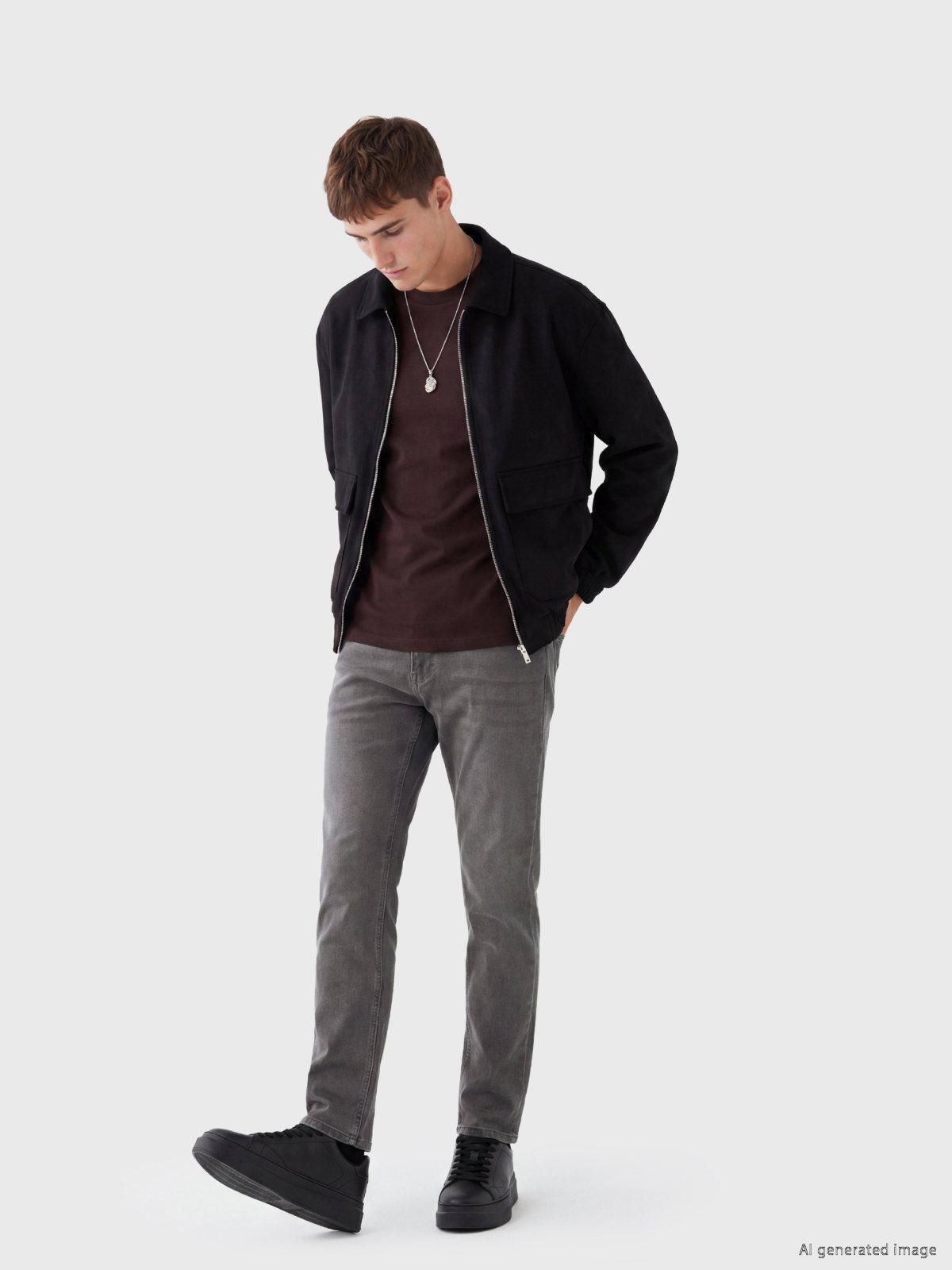 LC Waikiki 7378910 Rodeo — серые женские джинсы