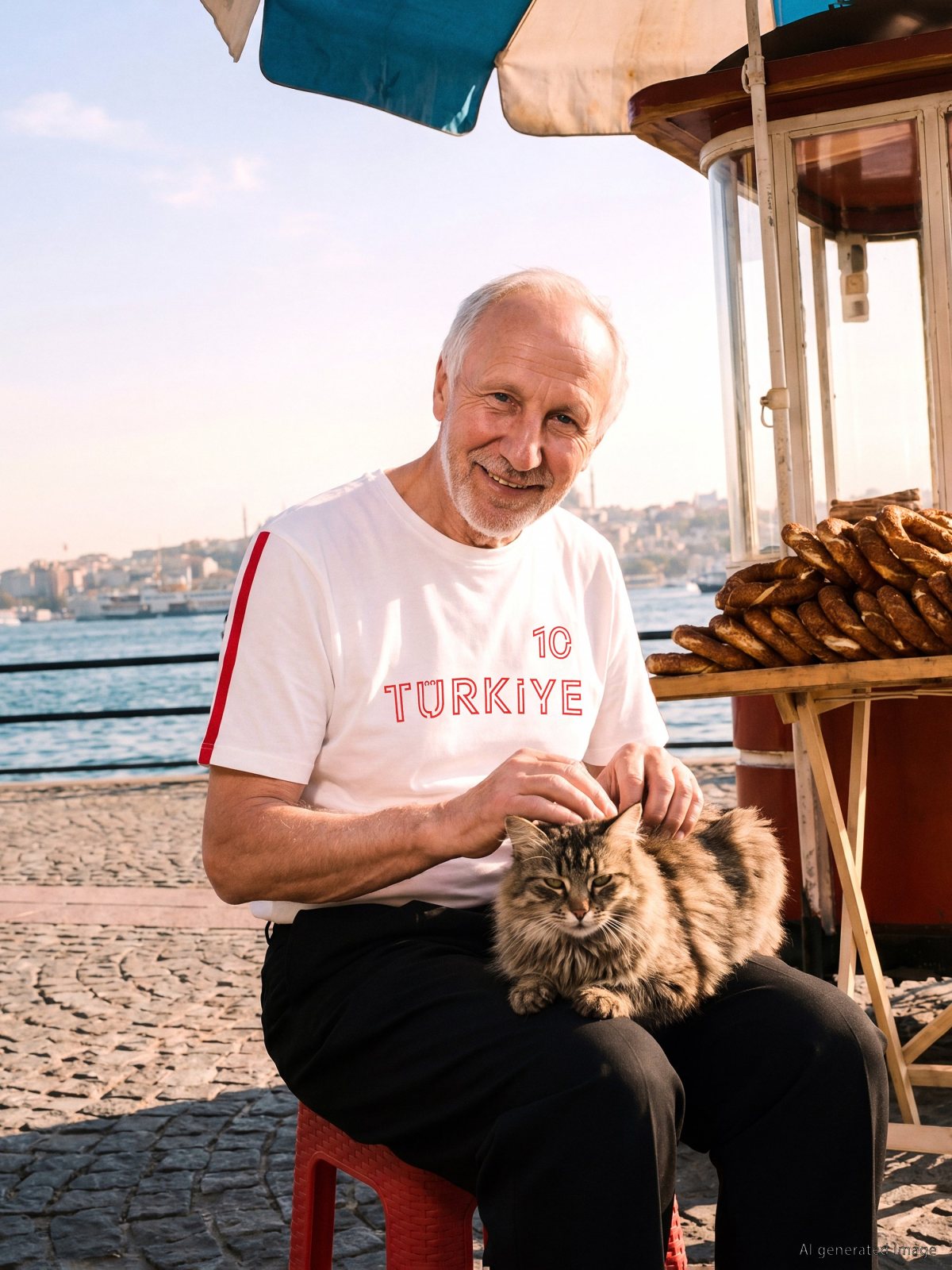 Tişört BUXE BEYAZI