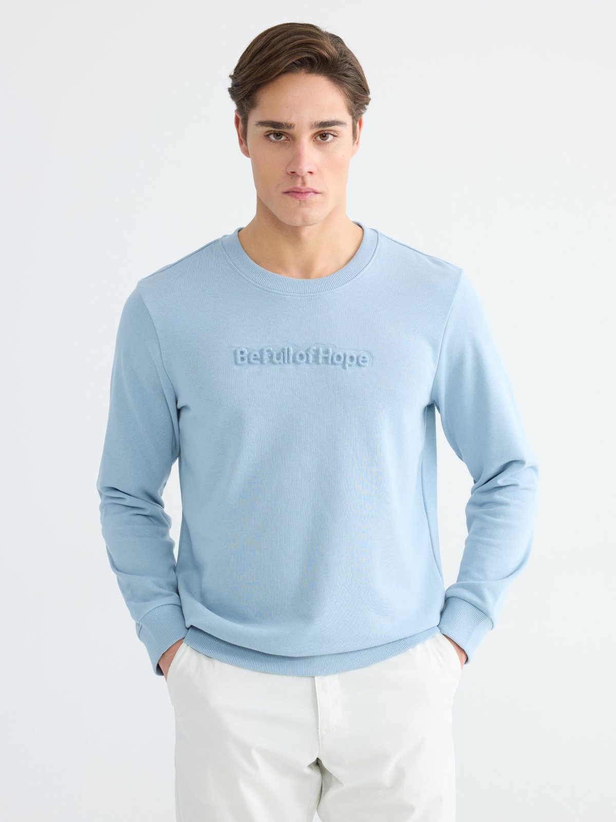Sweatshirt AÇIK MAVİ
