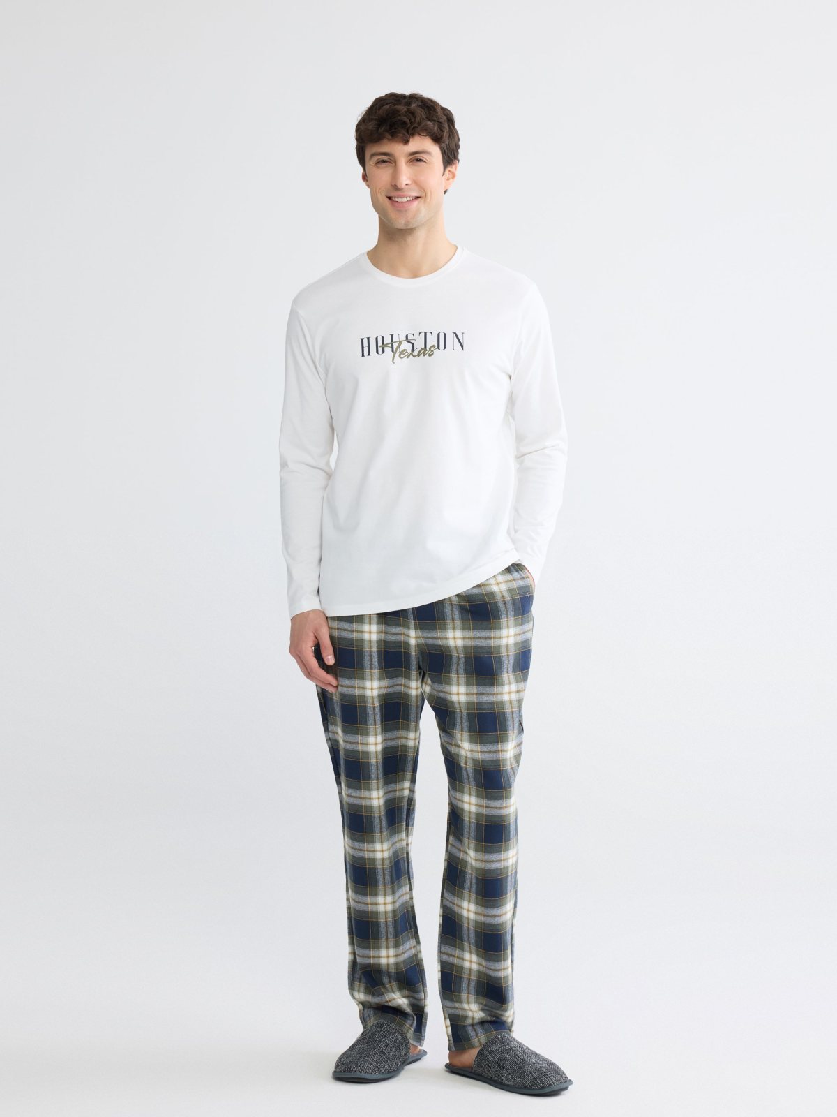 Pijama Takım YEŞİL EKOSELİ