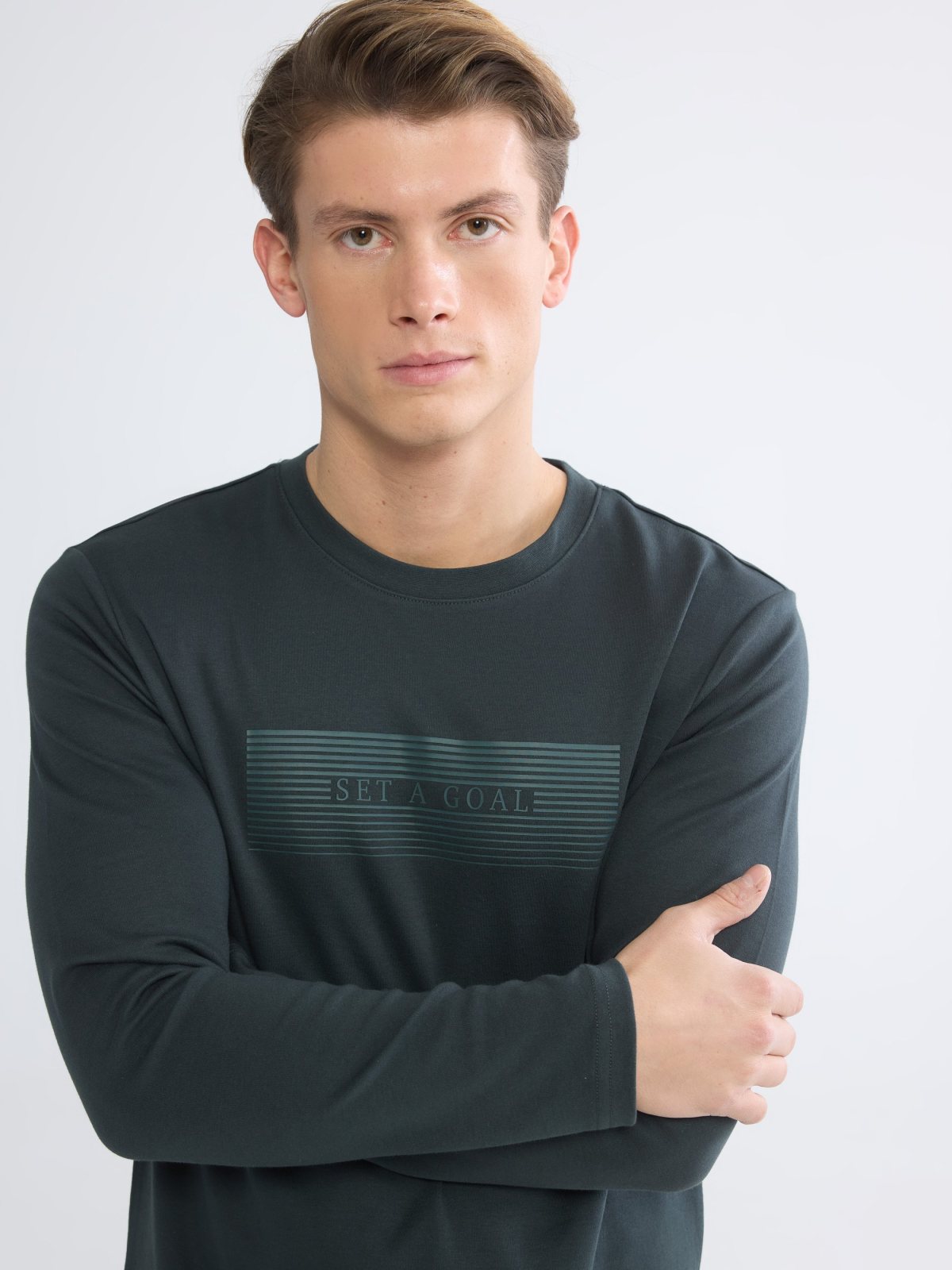 LC Waikiki Dark Khaki Sweatshirt