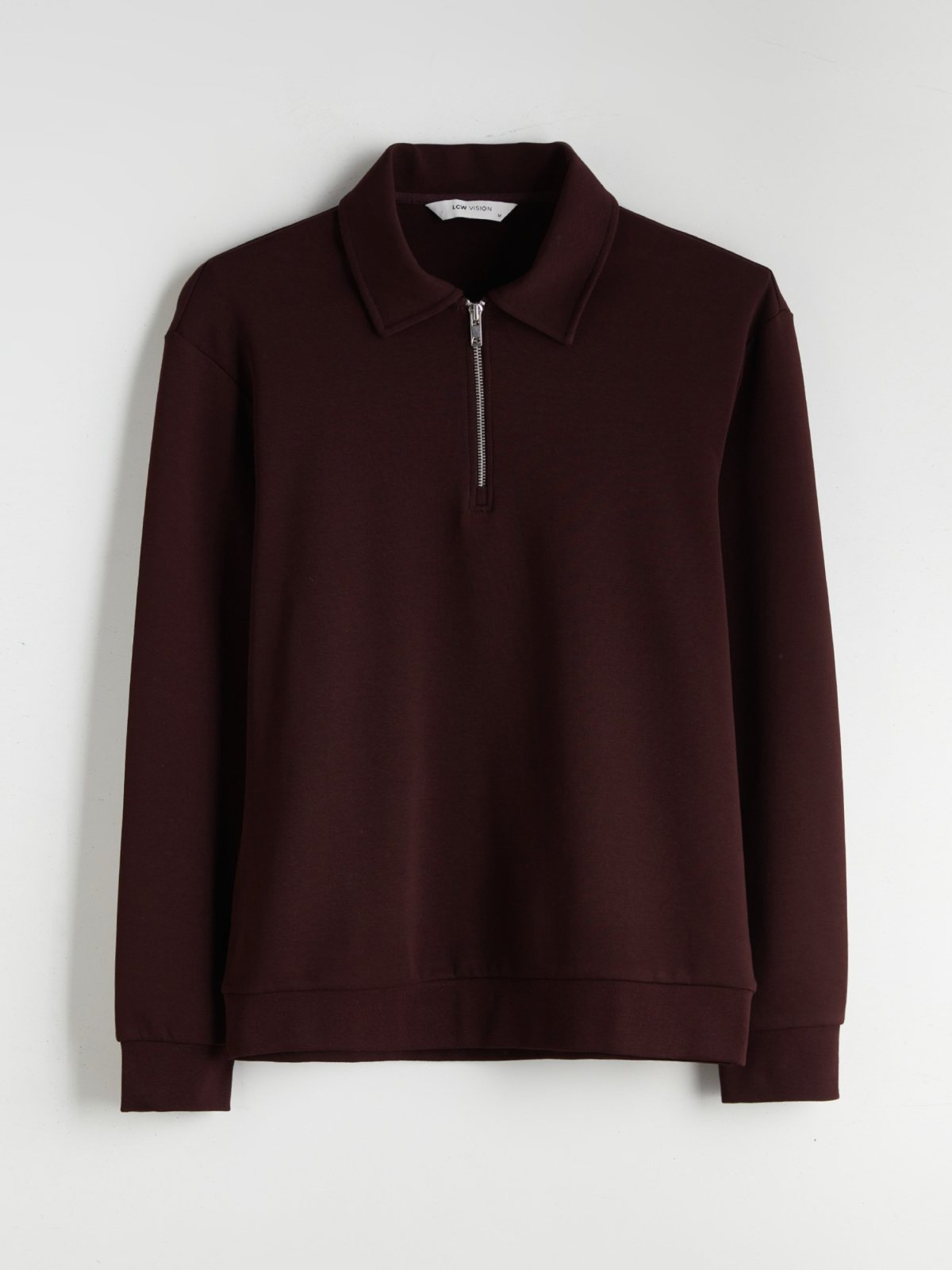 Sweatshirt KOYU KAHVERENGİ