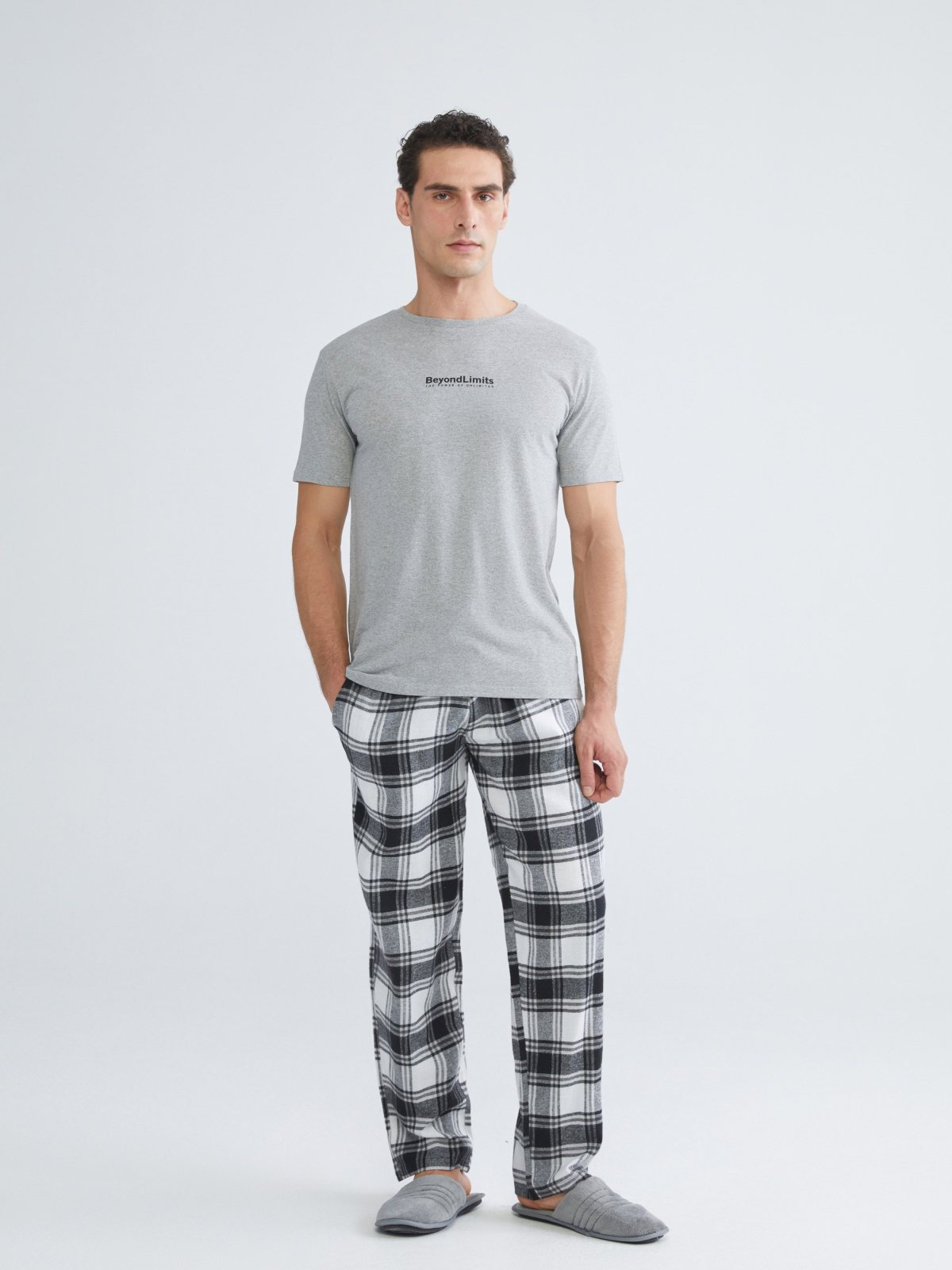 Pijama Takım SİYAH EKOSELİ
