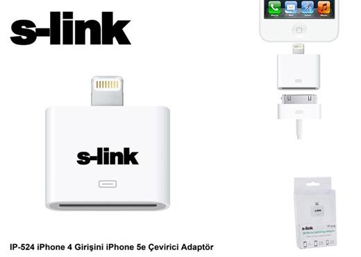 S-link IP-524 iPhone 4 Girişini iPhone 5e Çevirici