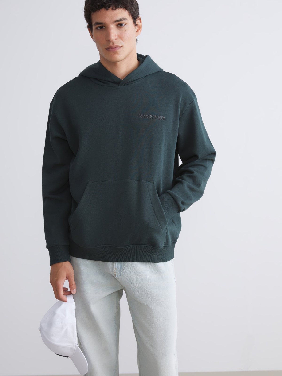 Hoodie KOYU YEŞİL