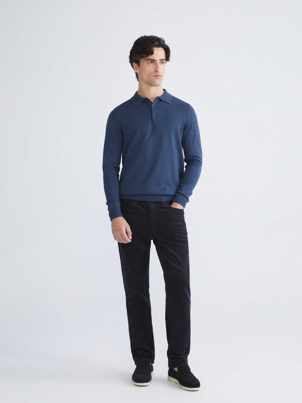 LC Waikiki Dark Navy Chino Trousers