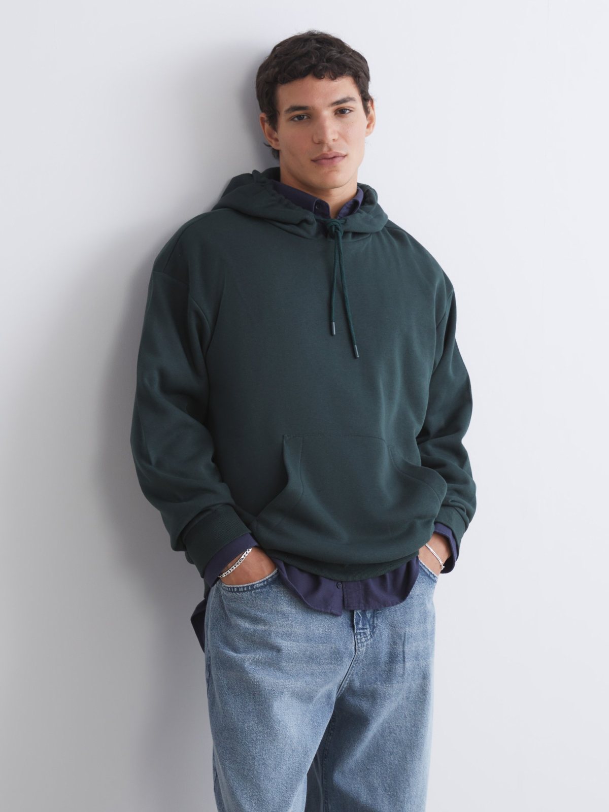 Sweatshirt KOYU YEŞİL