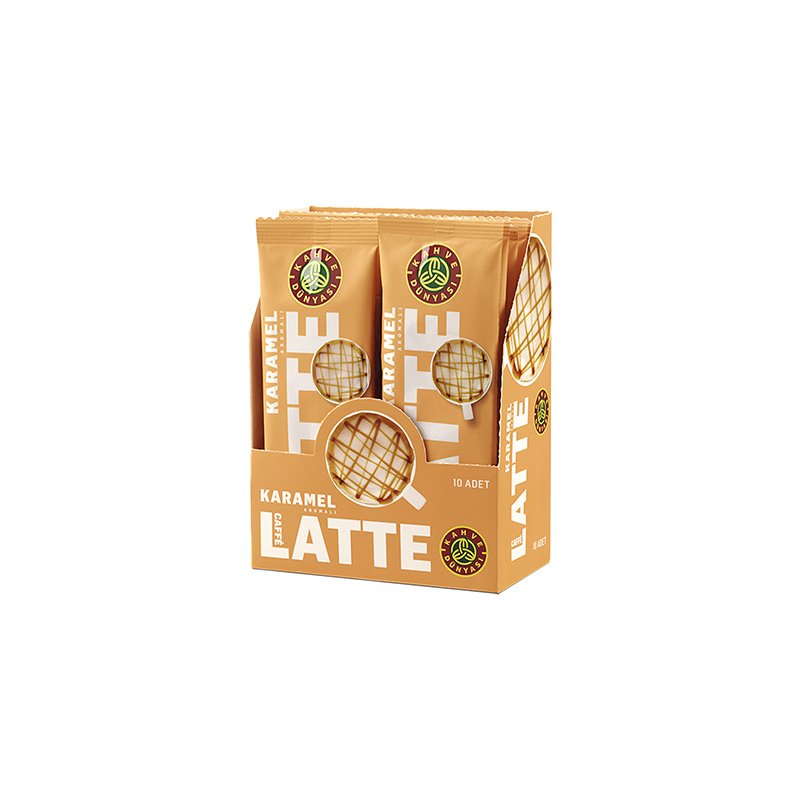 Premium Sıcak Karamelli Caffe Latte 20g (10lu kutu)