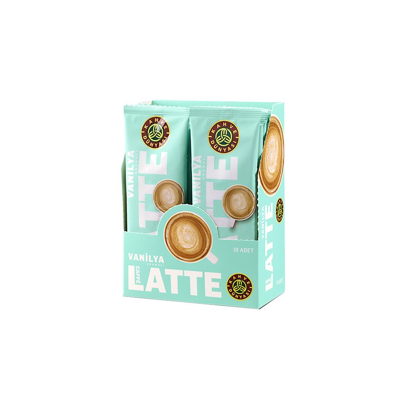 Premium Sıcak Vanilyalı Caffe Latte 20g (10lu kutu)