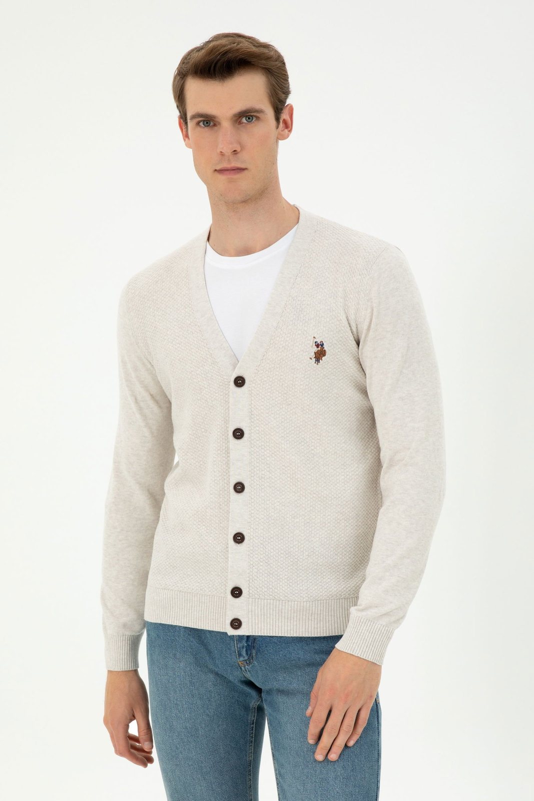 U.S. Polo Assn. Erkek Triko Hırka