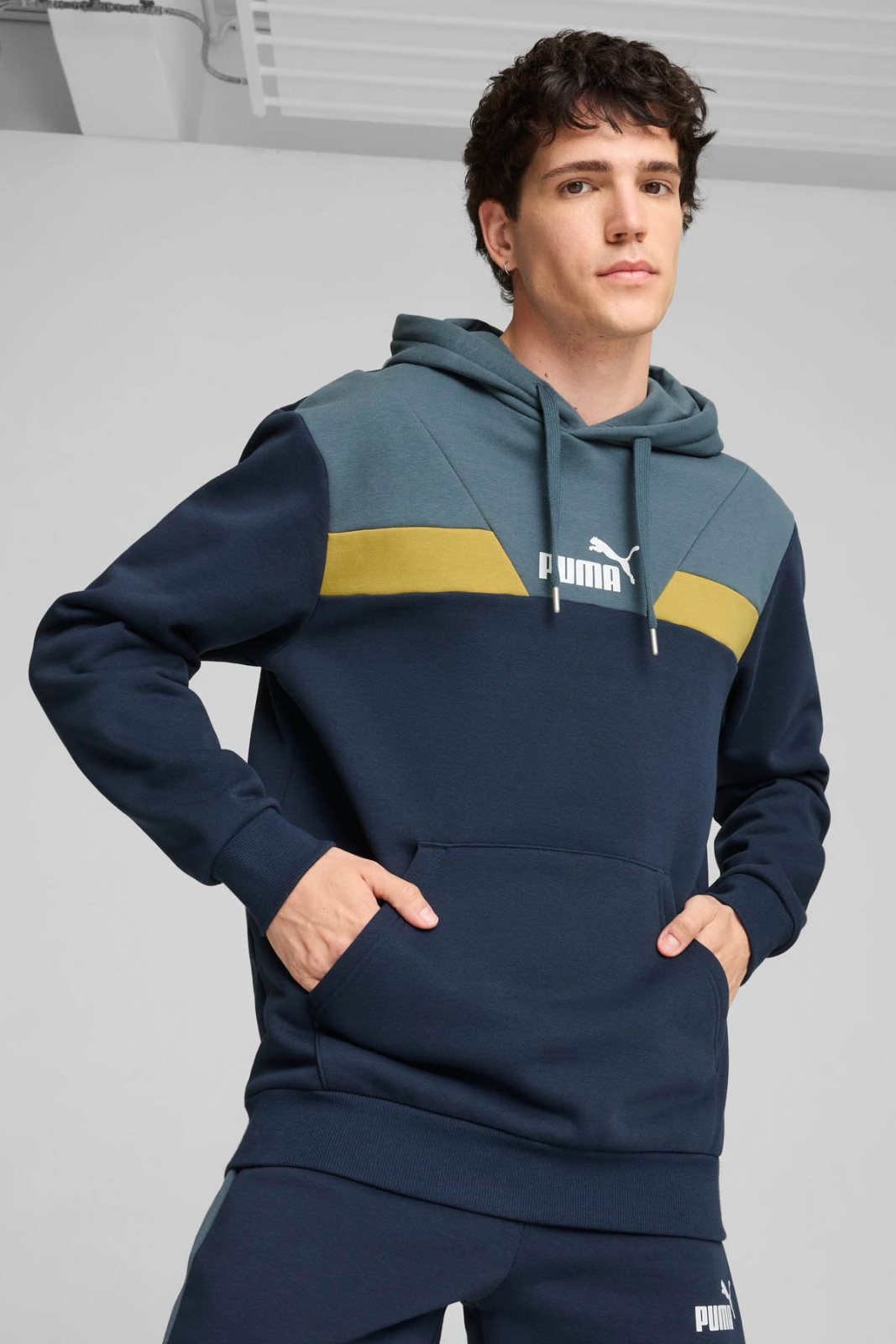 Puma Power Colorblock Hoo Unisex Sweatshirt