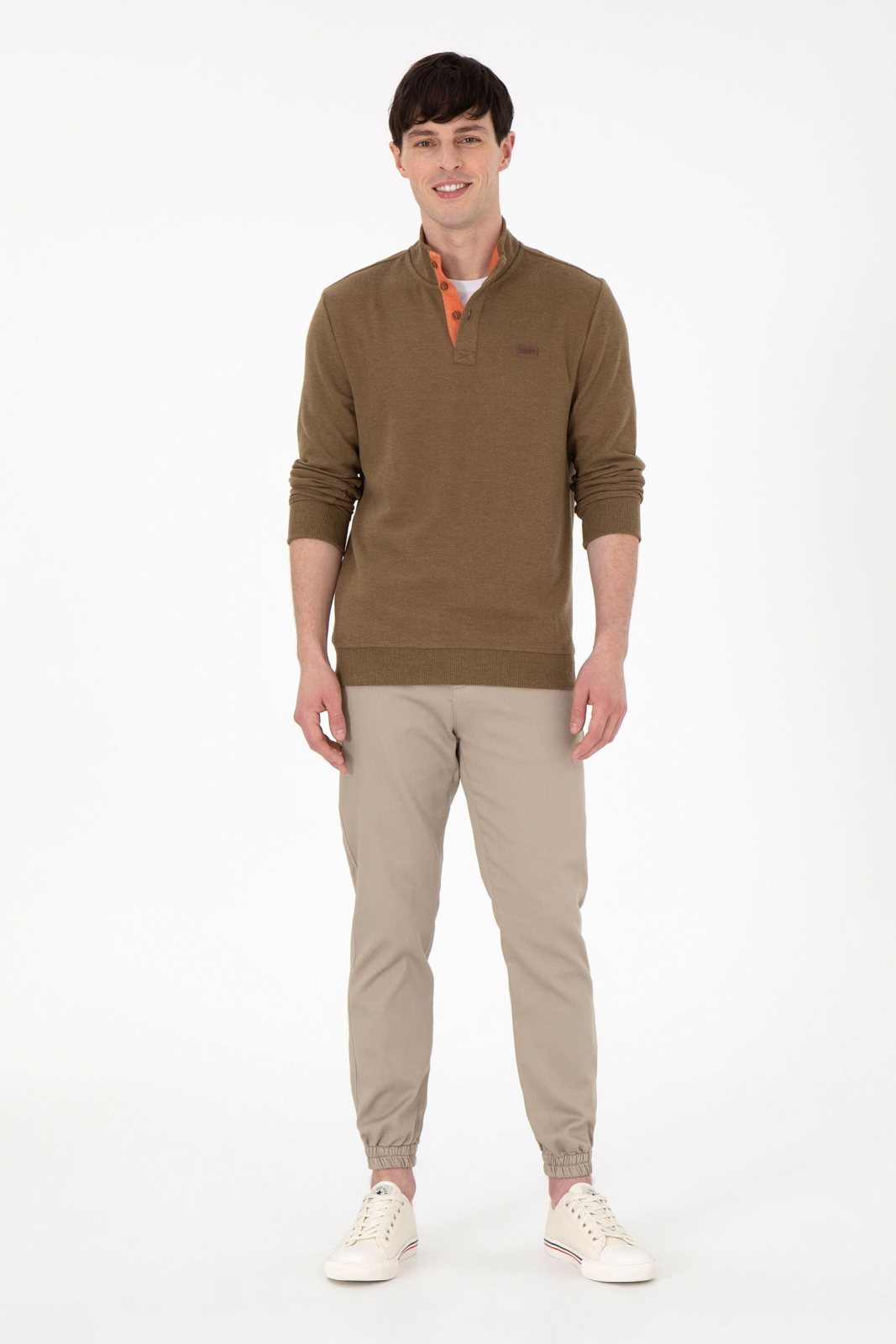 U.S. Polo Assn. Erkek Dokuma Spor Pantolon