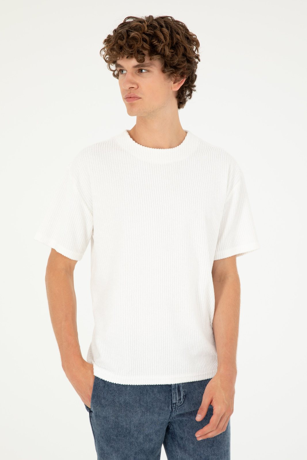 U.S. Polo Assn. Men's Short-Sleeve White T-Shirt 3920817