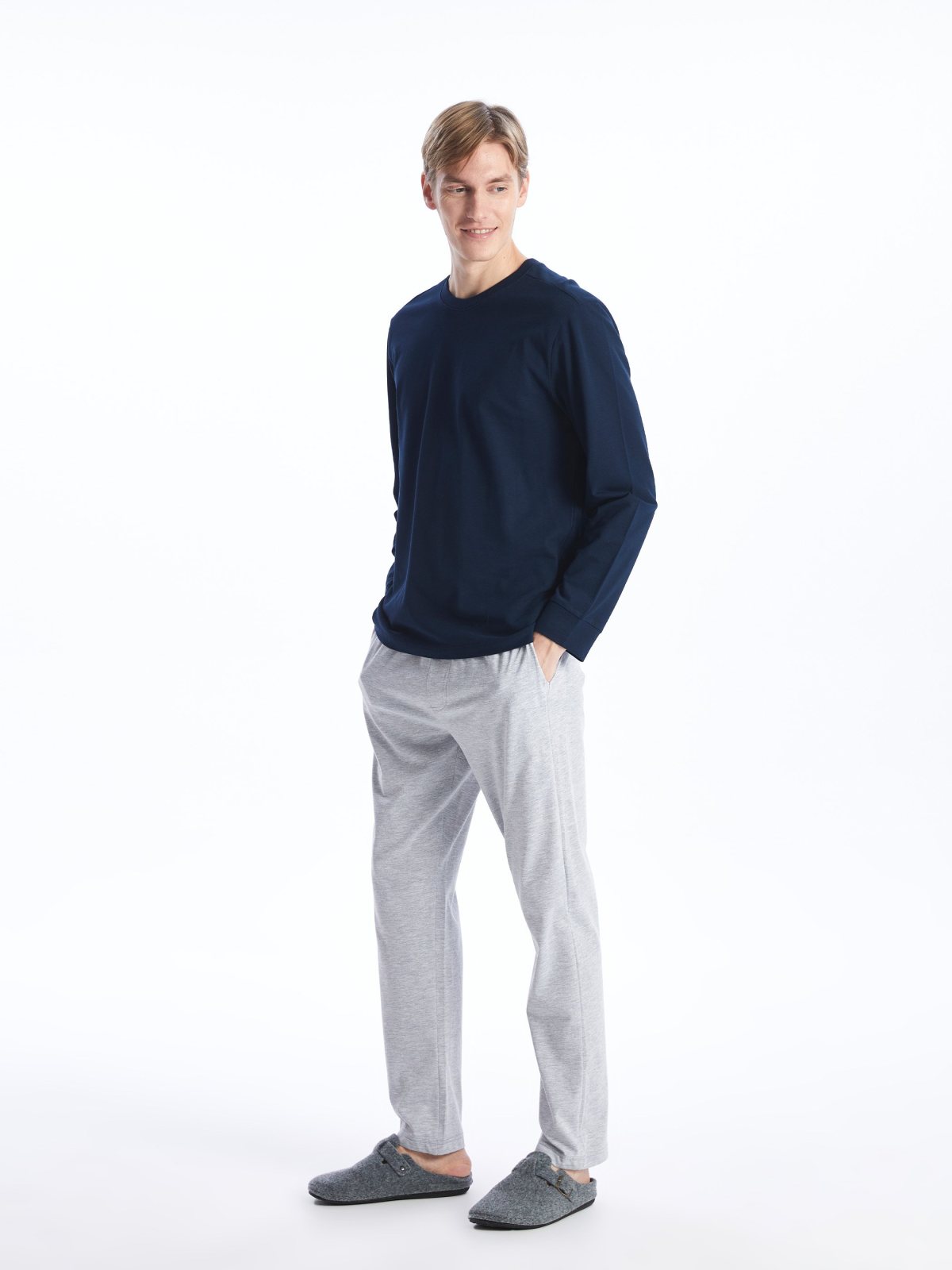 Pijama Alt GRİ MELANJ