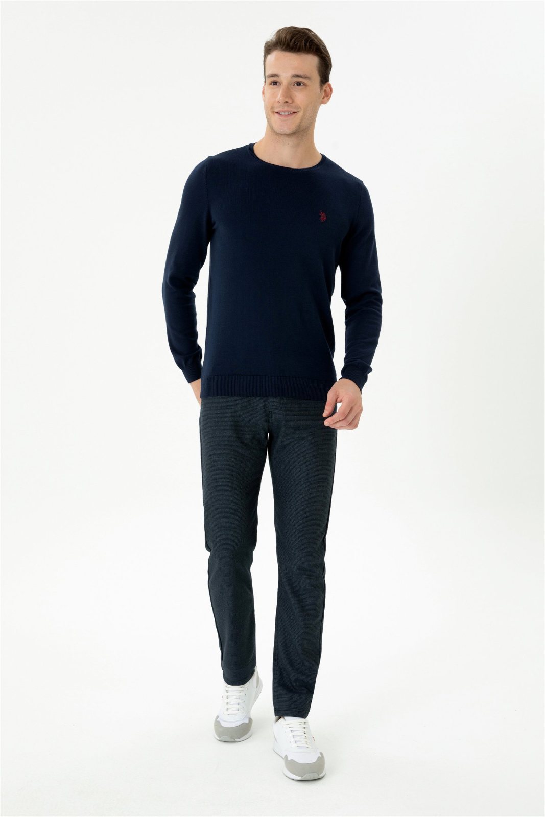 U.S. Polo Assn. Erkek Dokuma Spor Pantolon