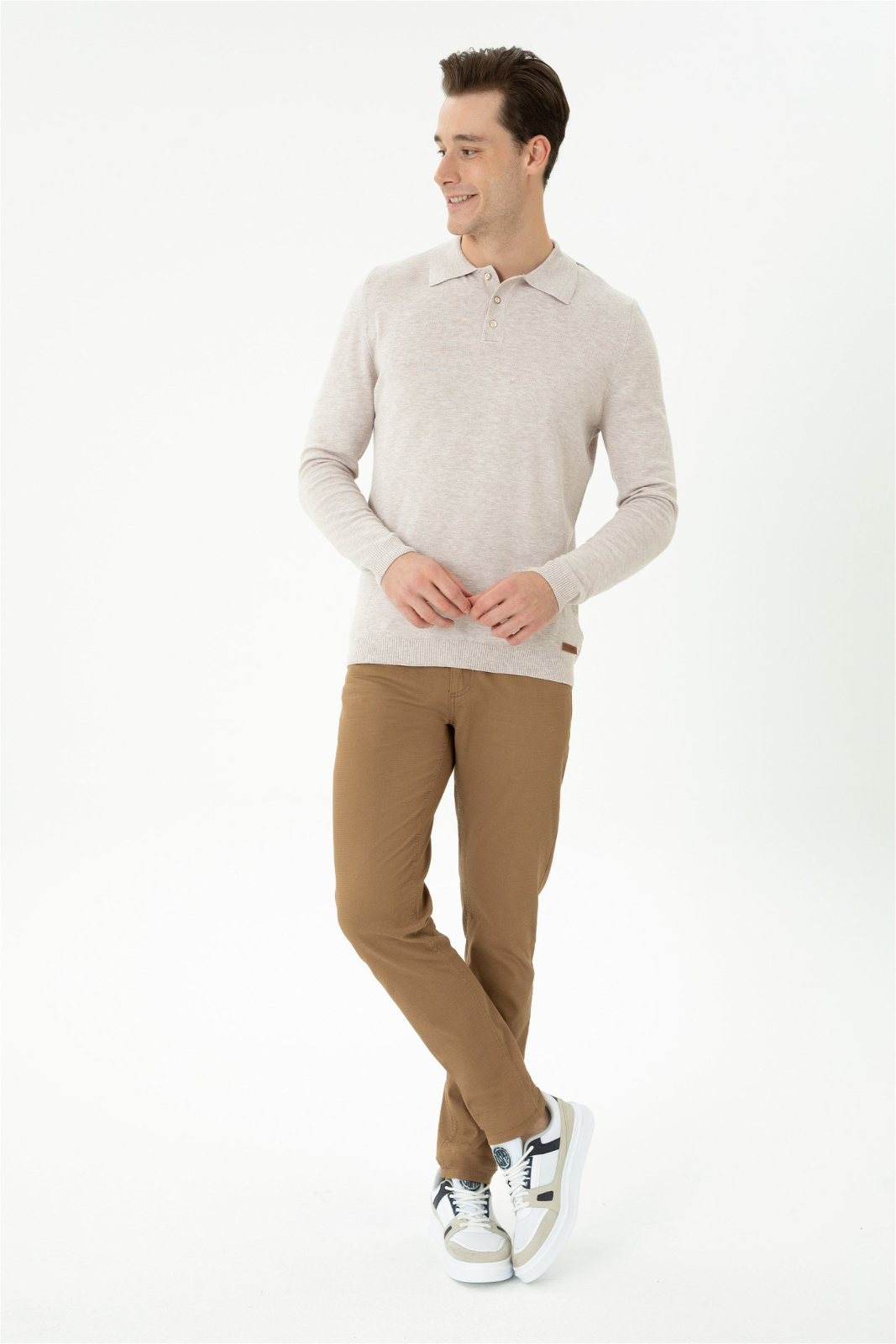 U.S.Polo Assn. Erkek Dokuma Spor Pantolon